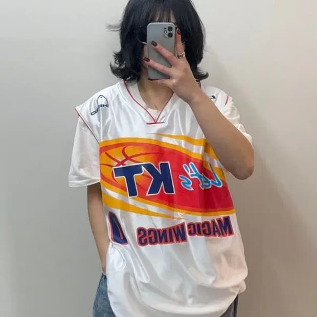 프리 2004-2005 시즌 KTF 매직윙스 농구 유니폼