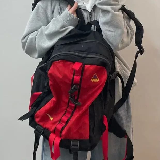 OS 나이키 ACG 00s Karst 40 카스트 백팩 레드