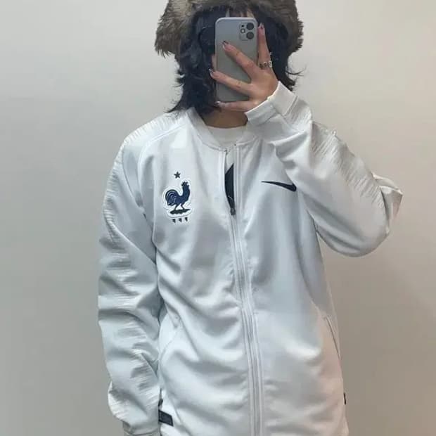 미디움 나이키 2018 러시아월드컵 축구 집업 자켓