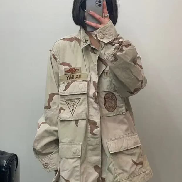 미 해군 U S Navy사막 전투복 밀리터리
