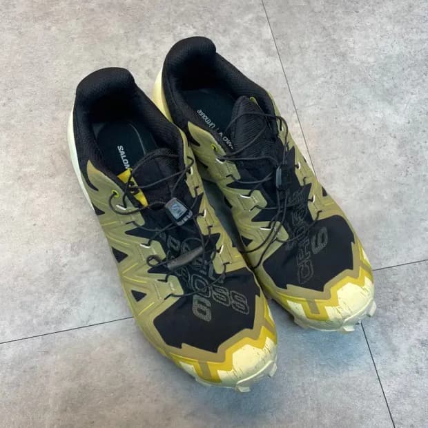 265 살로몬 스피드크로스 6 러닝화 블랙 고프코어룩