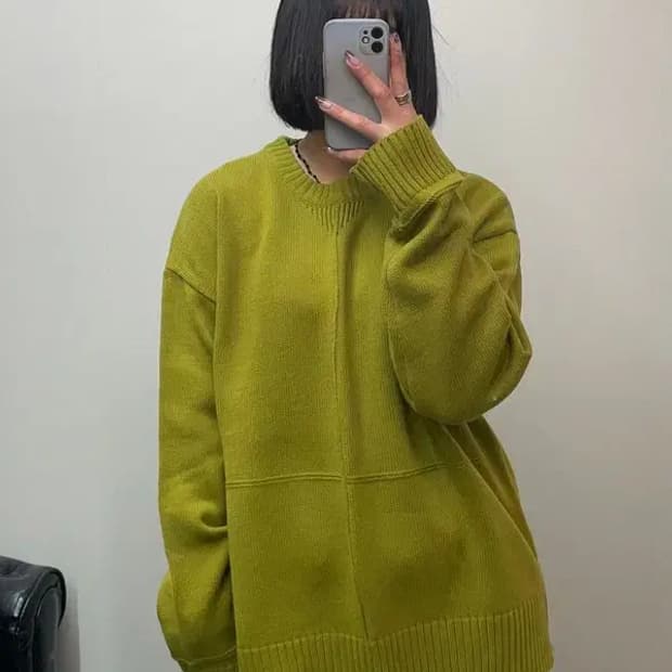 프리즘웍스 모 아크릴 니트