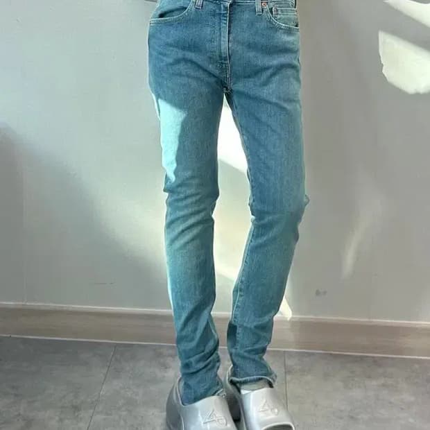 미사용 리바이스 510 청바지 데님