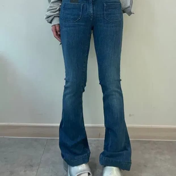 Seafarer 여자 포켓 데님팬츠 10꼬르소꼬모 슬림청바지