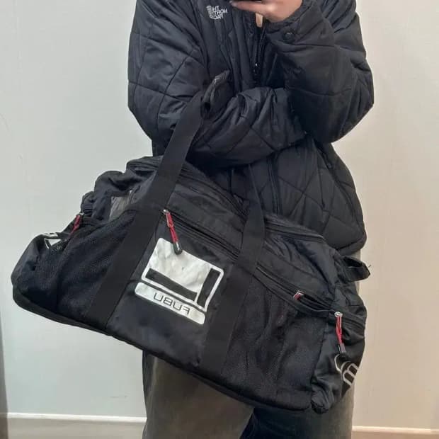 FUBU 후부 스포츠 하이브리드 빅백 더플백