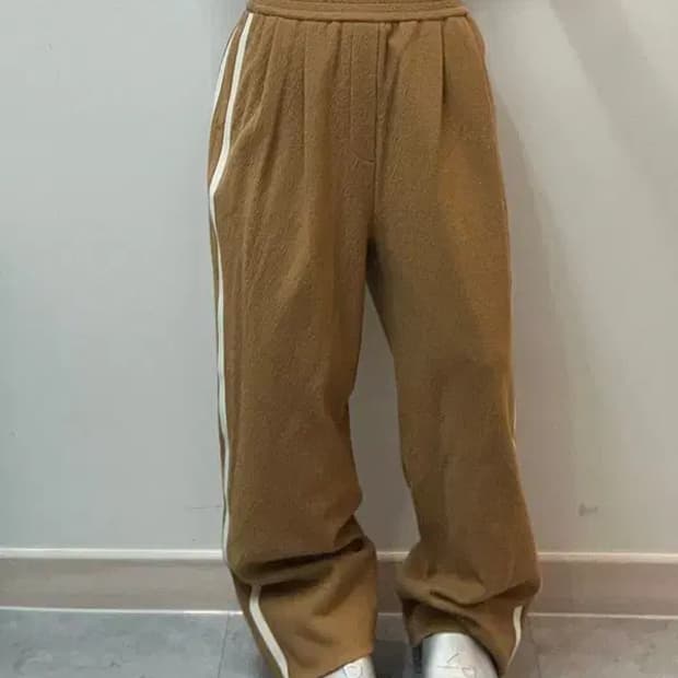 미디움 새상품 노앙 브라운 와이드 팬츠