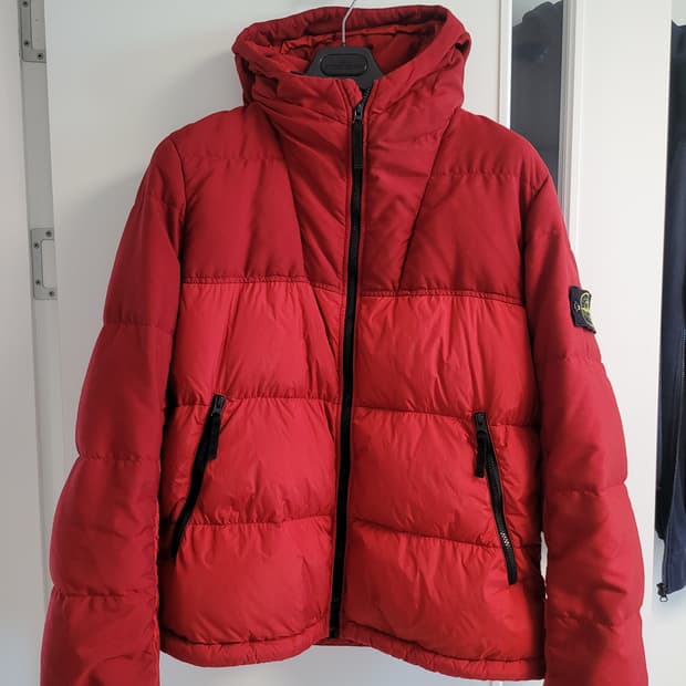 L   스톤아일랜드 STONE ISLAND  크링클랩스 패딩