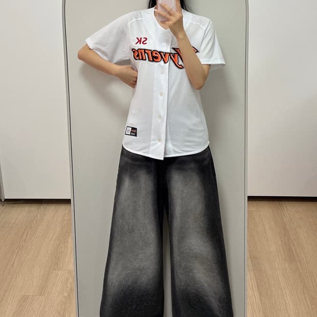 SK와이번스 노마킹 올드 야구 유니폼