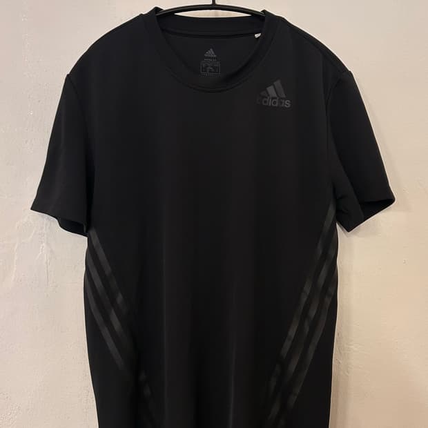 아디다스 에어로레디 기능성 반팔티 블랙 XL