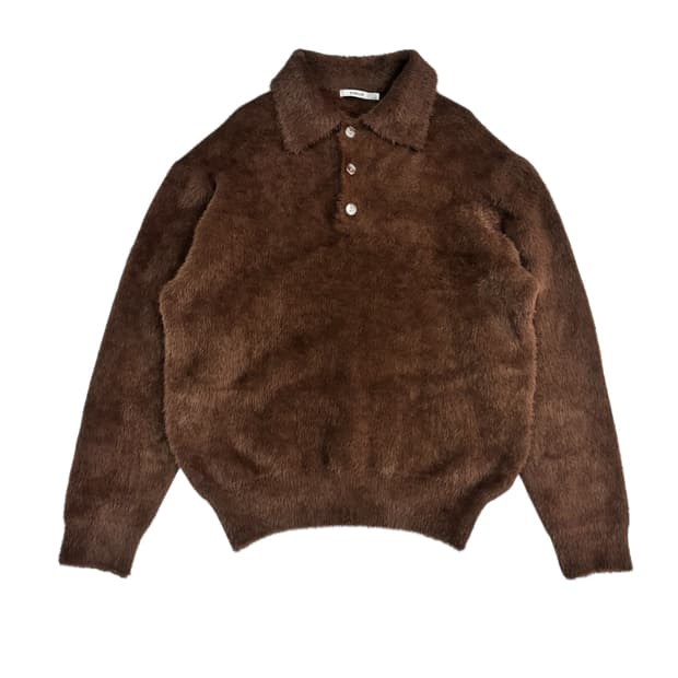 키뮤어 소프트 헤어리 니트