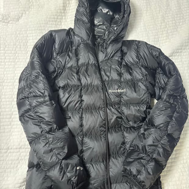 몽벨 슈페리어 다운 파카 블랙 m