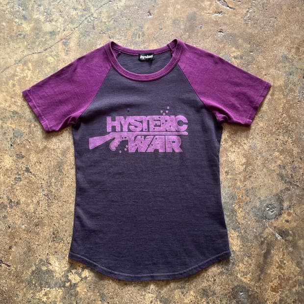HYSTERIC GLAMOUR HYSTERIC WAR T-SHIRT