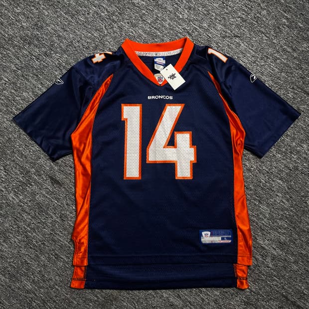 리복 NFL 덴버 브롱코스 럭비 져지 o 2155