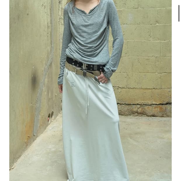 (거의 새상품) openyy 컨버터블 후크 탑 드레스 그레이m