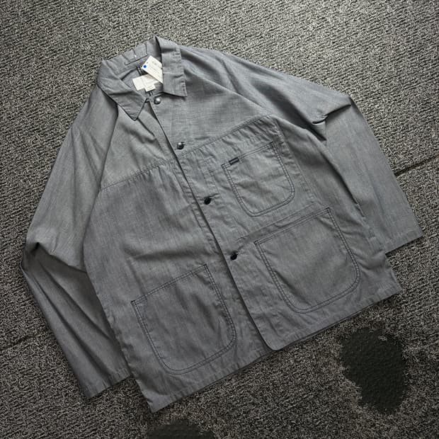 (새상품) 나나미카 커버올 샴브레이 워크 자켓 3872