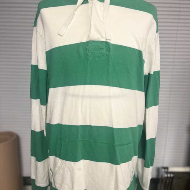 랄프로렌 나그랑 후디드 럭비티 L