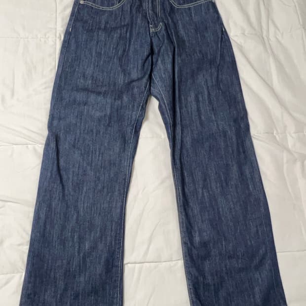 28 EVISU 데님 팬츠