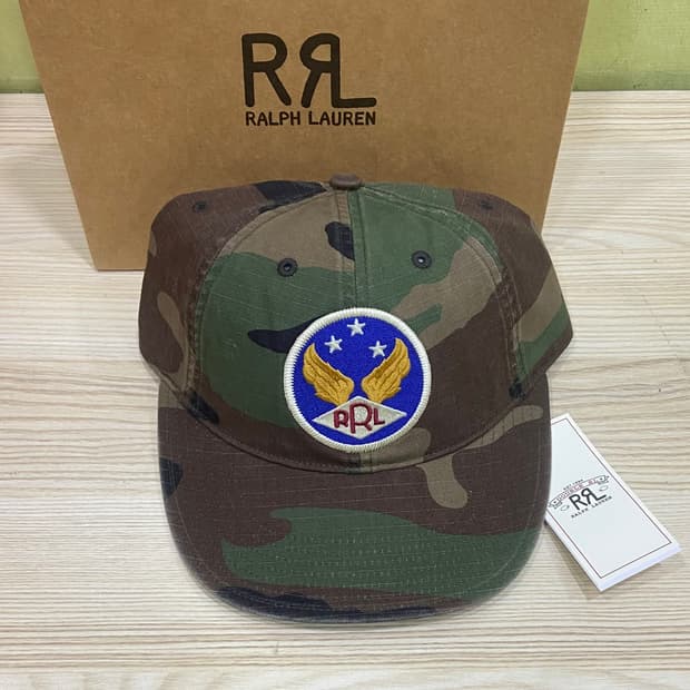 rrl 더블알엘 윙패치 윙로고 볼캡 모자