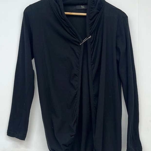 요지야마모토 블랙 가디건