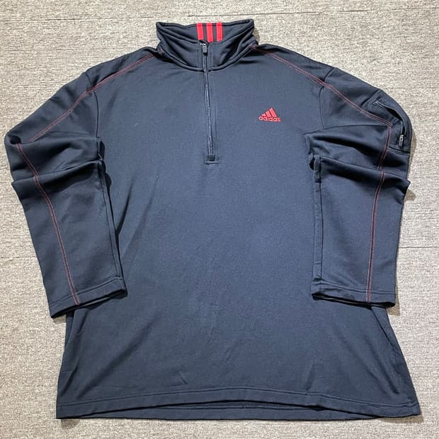(XL) Adidas 아디다스 트레이닝 반집업