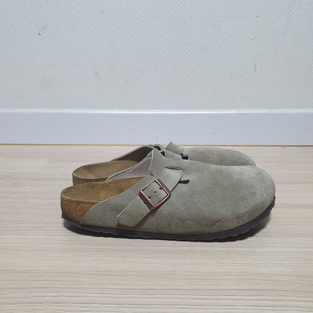 버켄스탁 타우페 스웨이드 슬리퍼 260