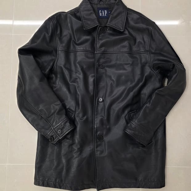 올드 갭 레더 카코트 S