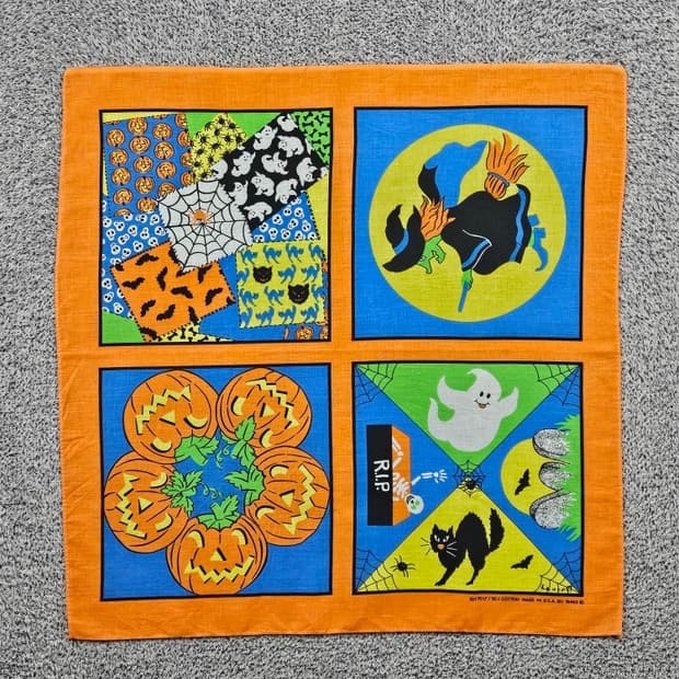 USA 할로윈 반다나 ( 55X55 ) / 11858