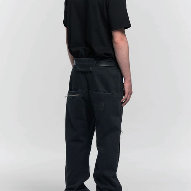 플라스틱프로덕트 MPa REVEALED POCKET PANTS (BLAC