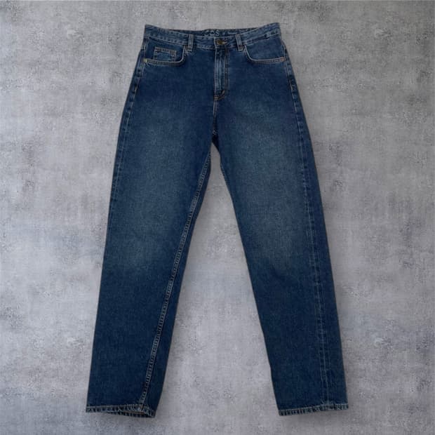 코스 Cos 중청 릴렉스드 로우라이즈 셀비지 데님 팬츠 25