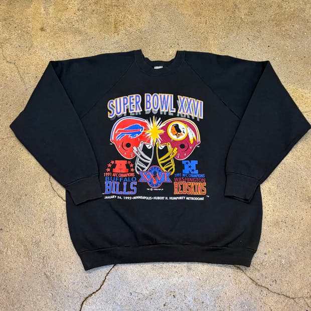 90s Made in USA 미국 빈티지 NFL 슈퍼볼  맨투맨