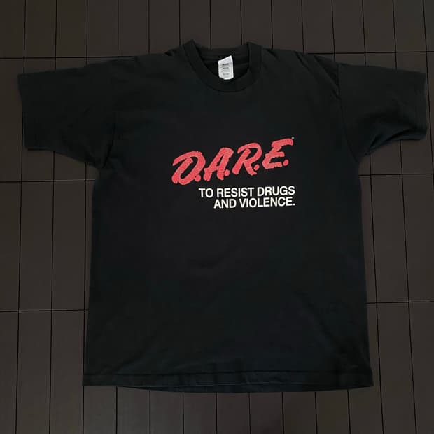 (XXL) 90s 빈티지 DARE 티셔츠