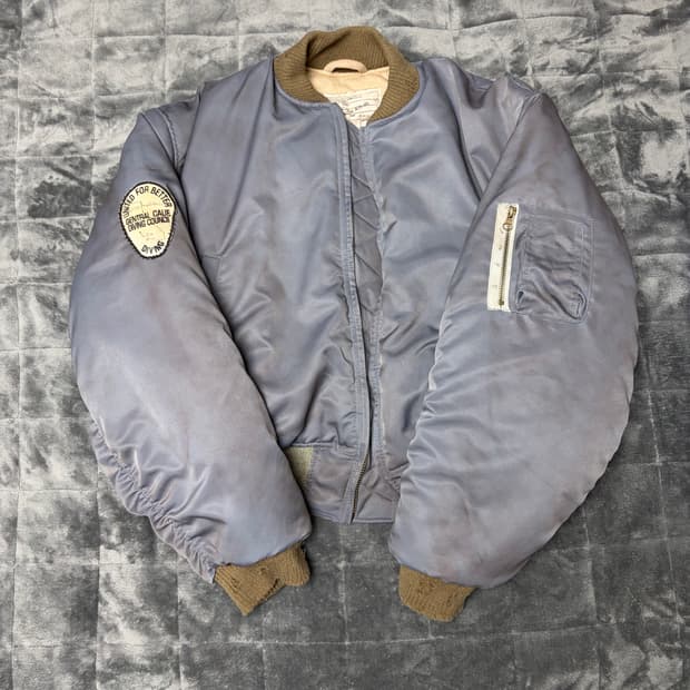 <S> no faith studios 리버시블 다이빙 봄버 자켓