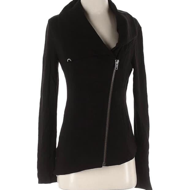 헬무트랭 Asymmetrical Hem stretch jacket