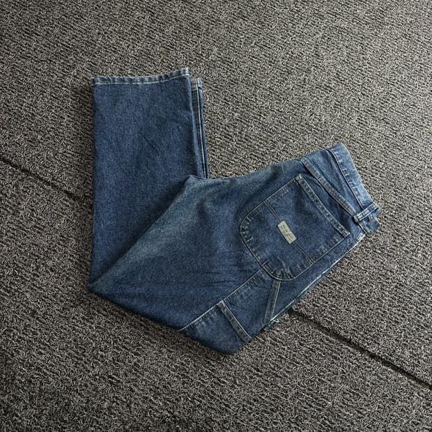 랭글러 아카이브 와이드핏 카펜터 데님 팬츠 4333