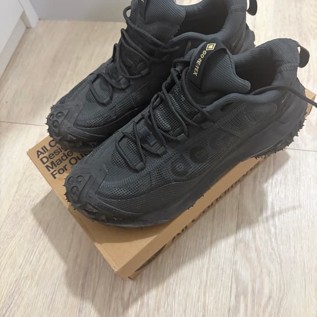 나이키 ACG 마운틴 플라이 2 로우 고어텍스 블랙