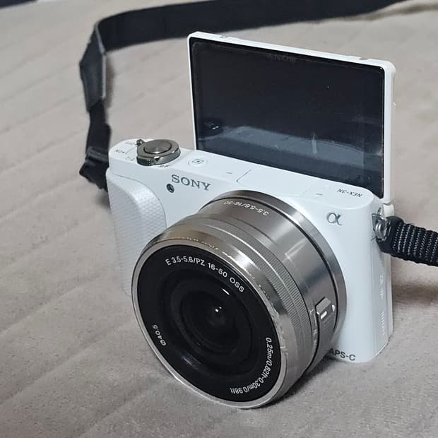 소니 NEX-3N 미러리스 카메라