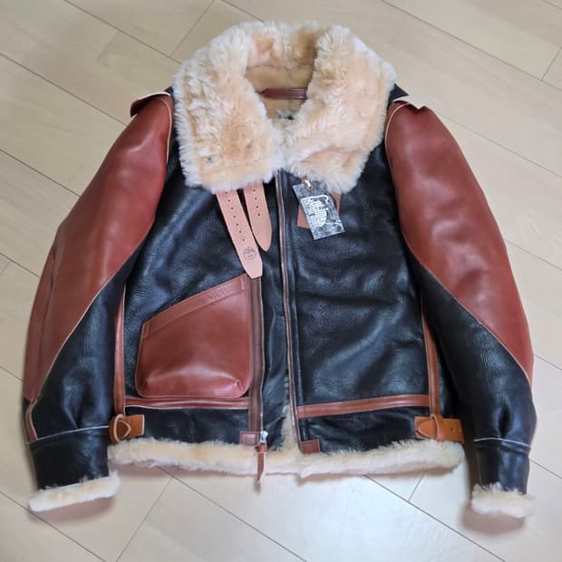 Colimbo 콜림보 B-3 무톤 무스탕 자켓