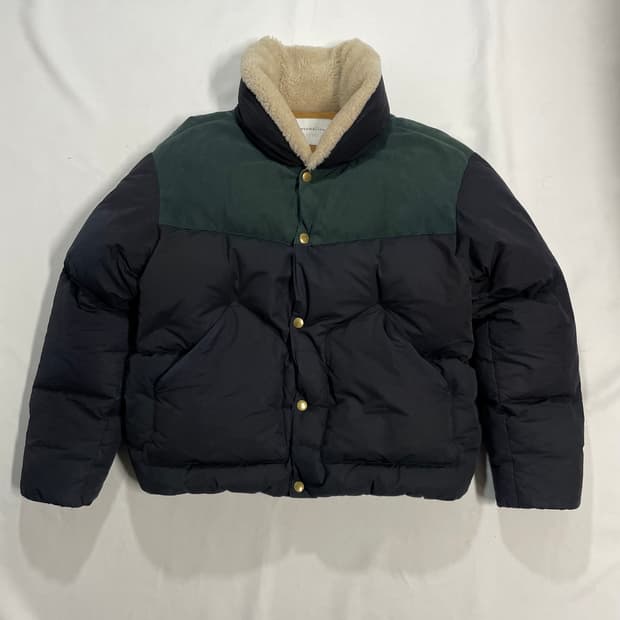 customellow 양털 구스다운 패딩 