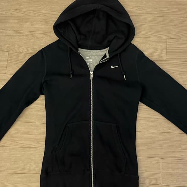 나이키 스우시 슬림핏 후드집업