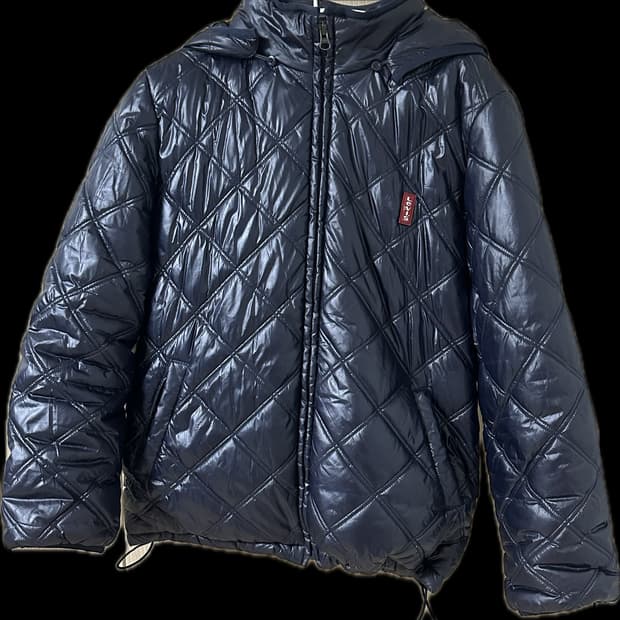 리바이스 퀄팅 패딩