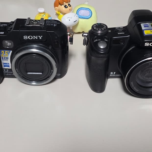 소니 사이버샷 디지털카메라 부품용 2점