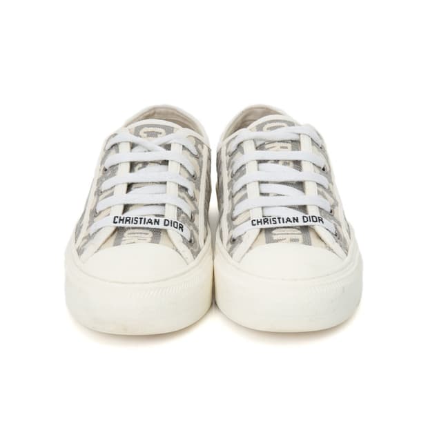 디올 오블리크 스니커즈 워크앤디올 슈즈 스톤 그레이 KCK211OBE