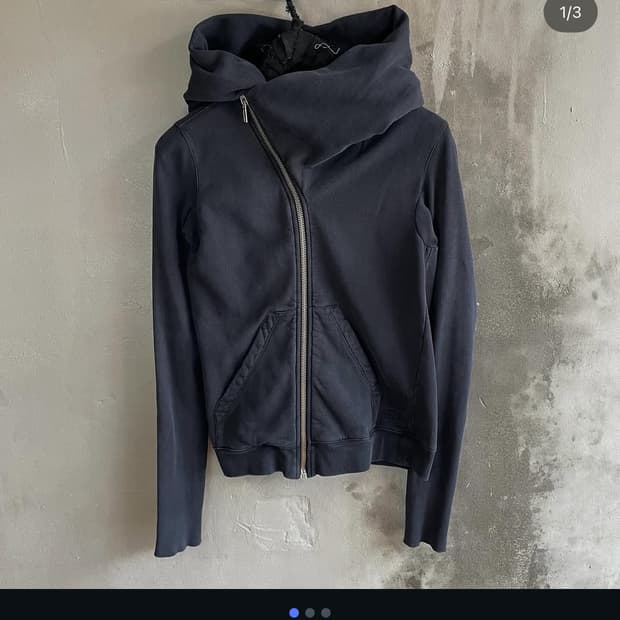 릭오웬스 다크쉐도우 마운틴 후드집업 