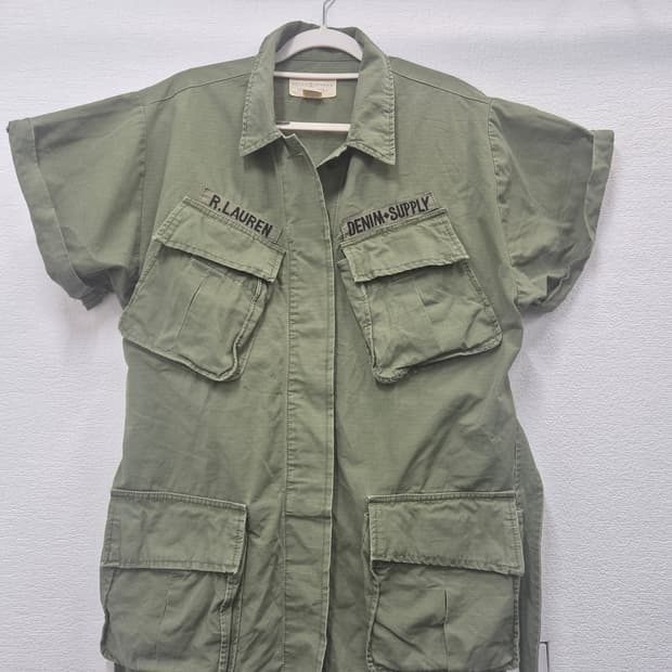 데님앤서플라이 랄프로렌 정글 퍼티그 야상 자켓 / 105(정품)