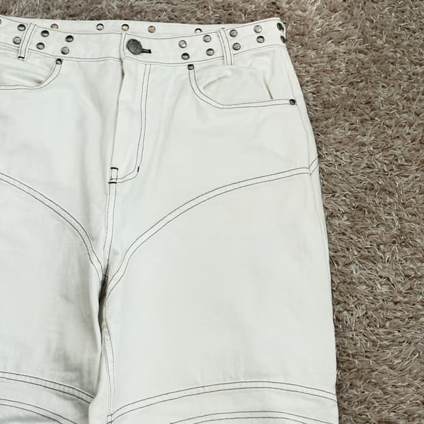 데어드 스타 스터드 데님 팬츠