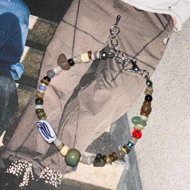빈티지 비즈 팔찌 / bw bracelet