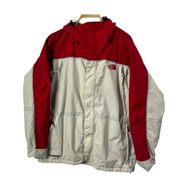[The North Face] 노스페이스 레드 배색 바람막이
