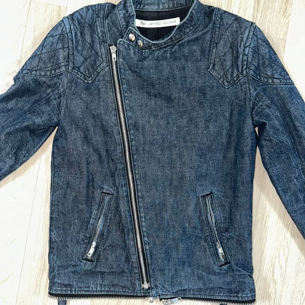 존 로렌스 설리반 데님 바이커 자켓 38사이즈
