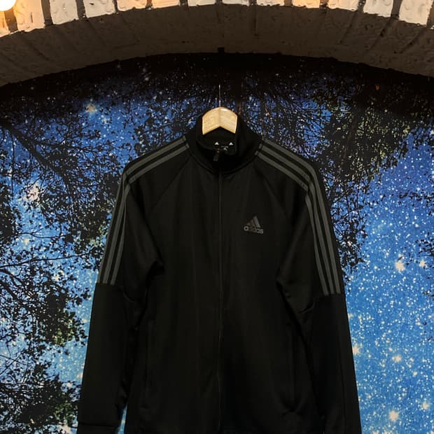 ⚜️Adidas(아디다스) 에어로레디 세레노 컷 삼선 트랙 수트 블랙