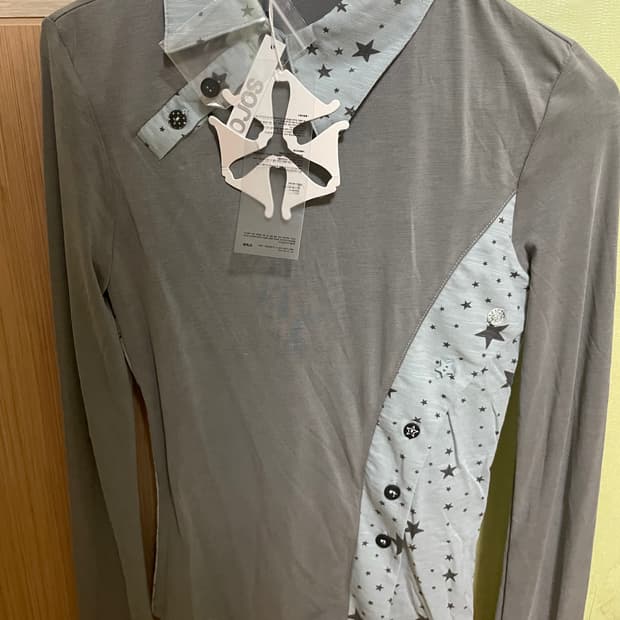 오호스 스타컷 져지 카라 티셔츠